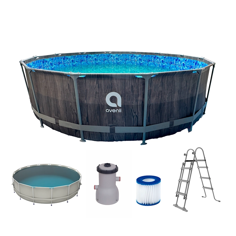 PISCINA REDONDA ESTRUCTURAL CON FILTRO 12650 L 1.07X4.27 M - 6