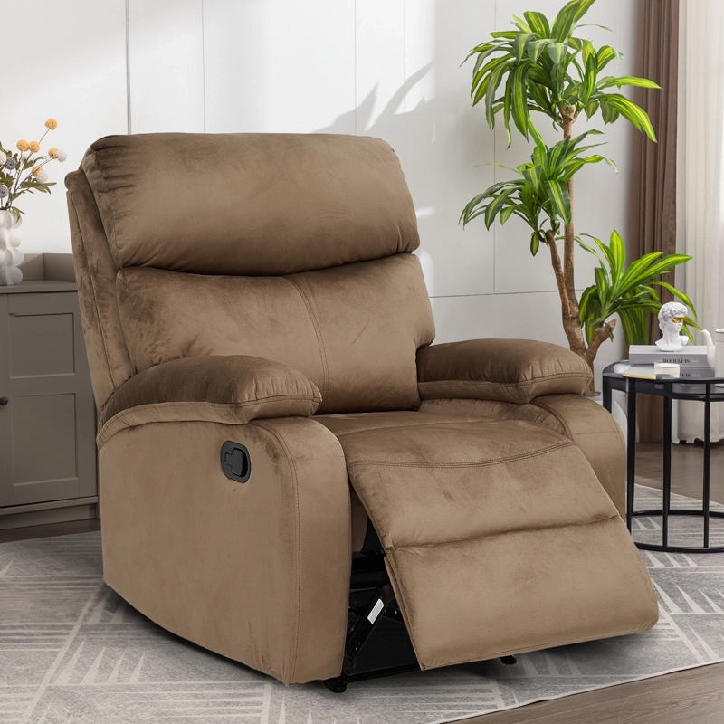 BERGER RECLINABLE MILAN TERCIOPELO CAFE - 1