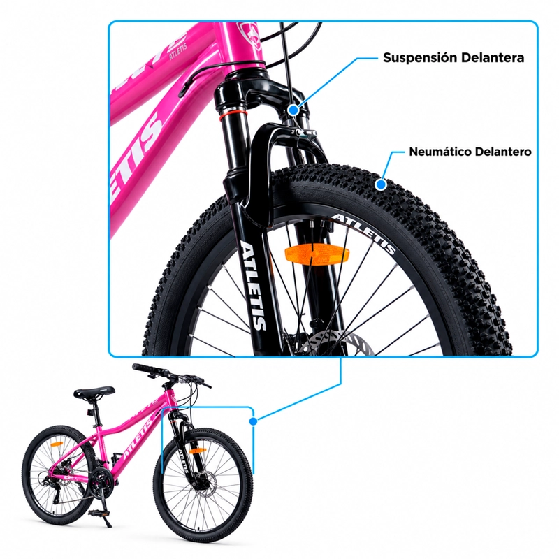 BICICLETA MOUNTAIN BIKE NOVA ARO 26 - 6