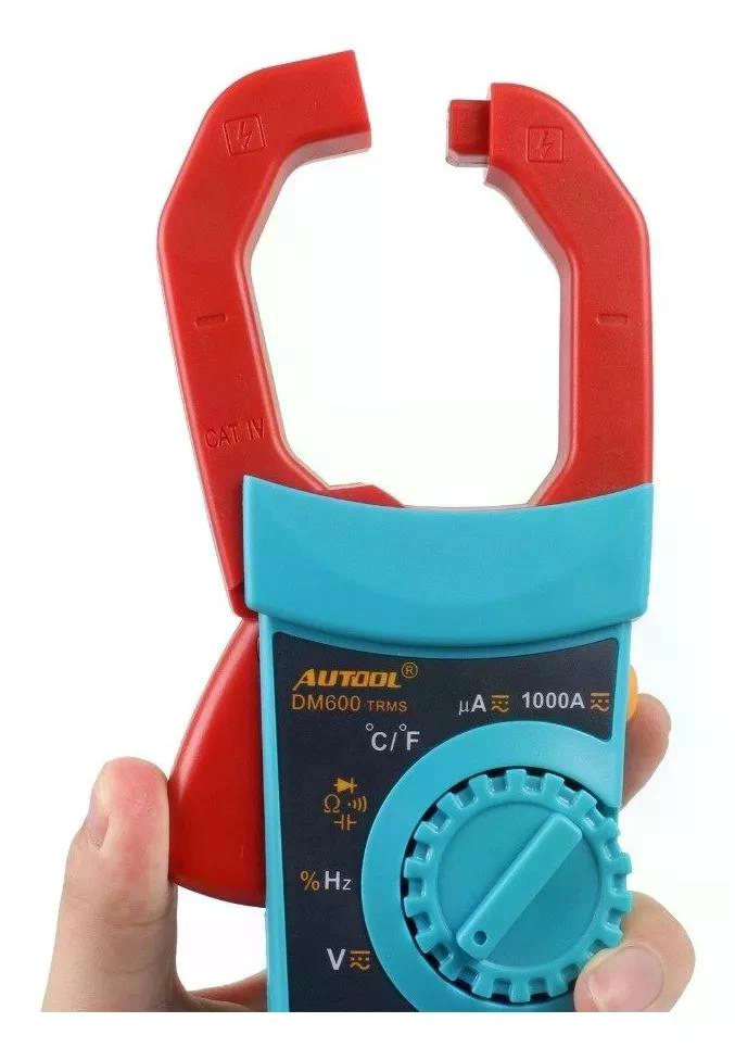 MULTÍMETRO DIGITAL AUTOOL DE ALCANCE AUTOMÁTICO DM600 - 3