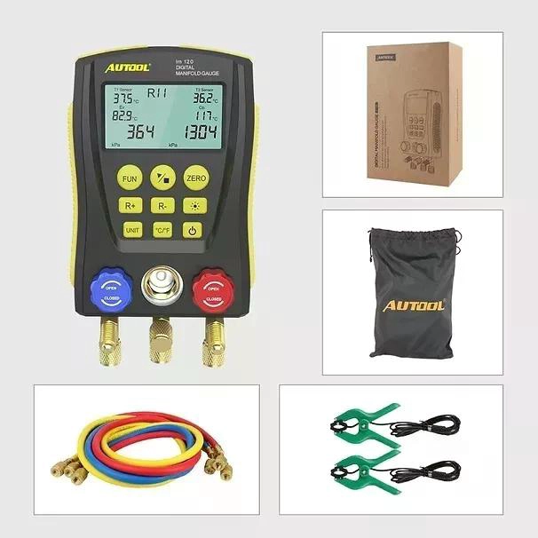 MANÓMETRO DIGITAL DE REFRIGERACIÓN DY517A PRESIÓN DE VACIÓ - 2