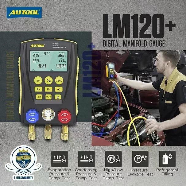 MANÓMETRO DIGITAL DE REFRIGERACIÓN DY517A PRESIÓN DE VACIÓ - 3