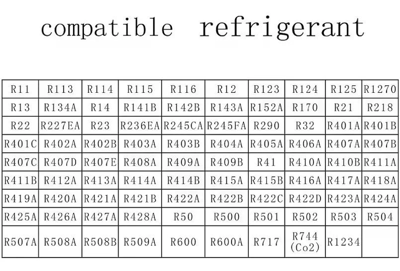 MANÓMETRO DIGITAL DE REFRIGERACIÓN DY517A PRESIÓN DE VACIÓ - 6