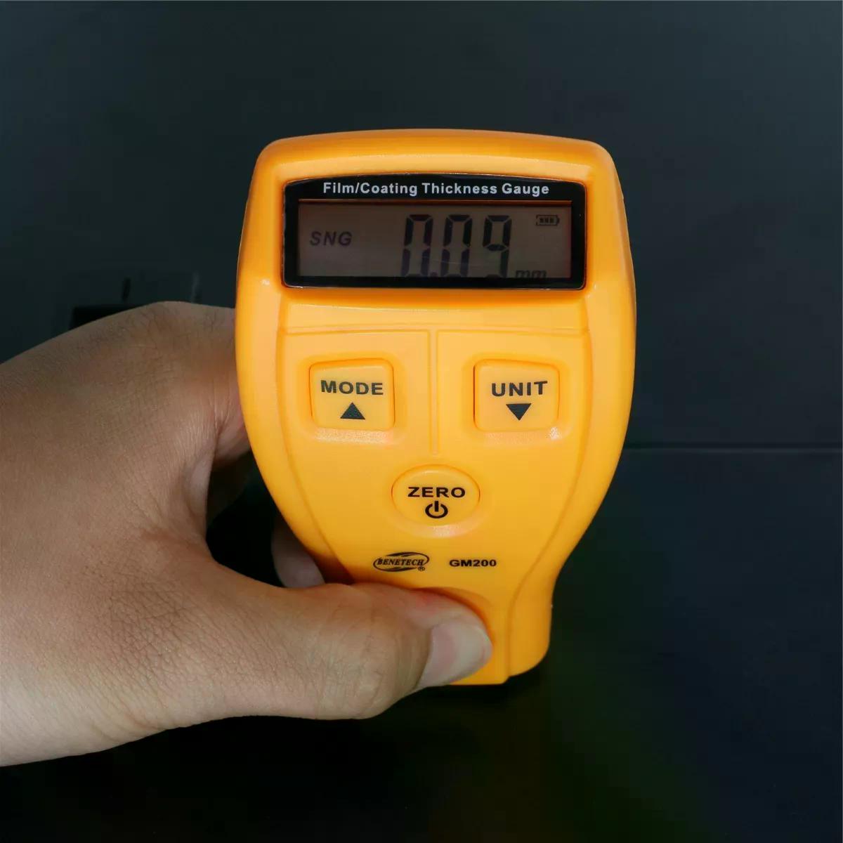 MEDIDOR TESTER DE ESPESOR DE PINTURA AUTOMOTRIZ - 7