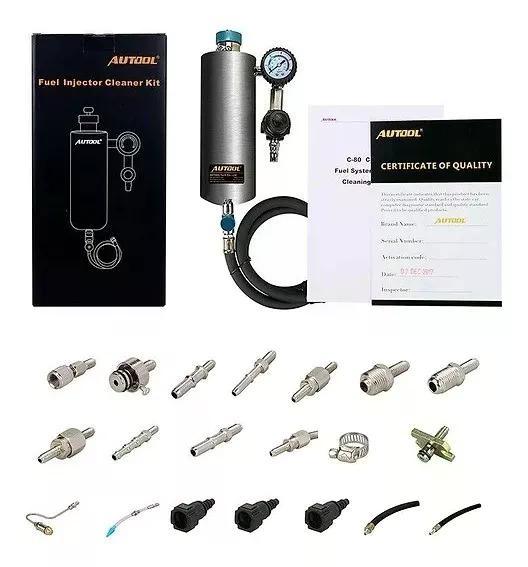 LIMPIADOR DE INYECTORES AUTOOL C80 AUTOMOTRIZ POR BARRIDO - 8