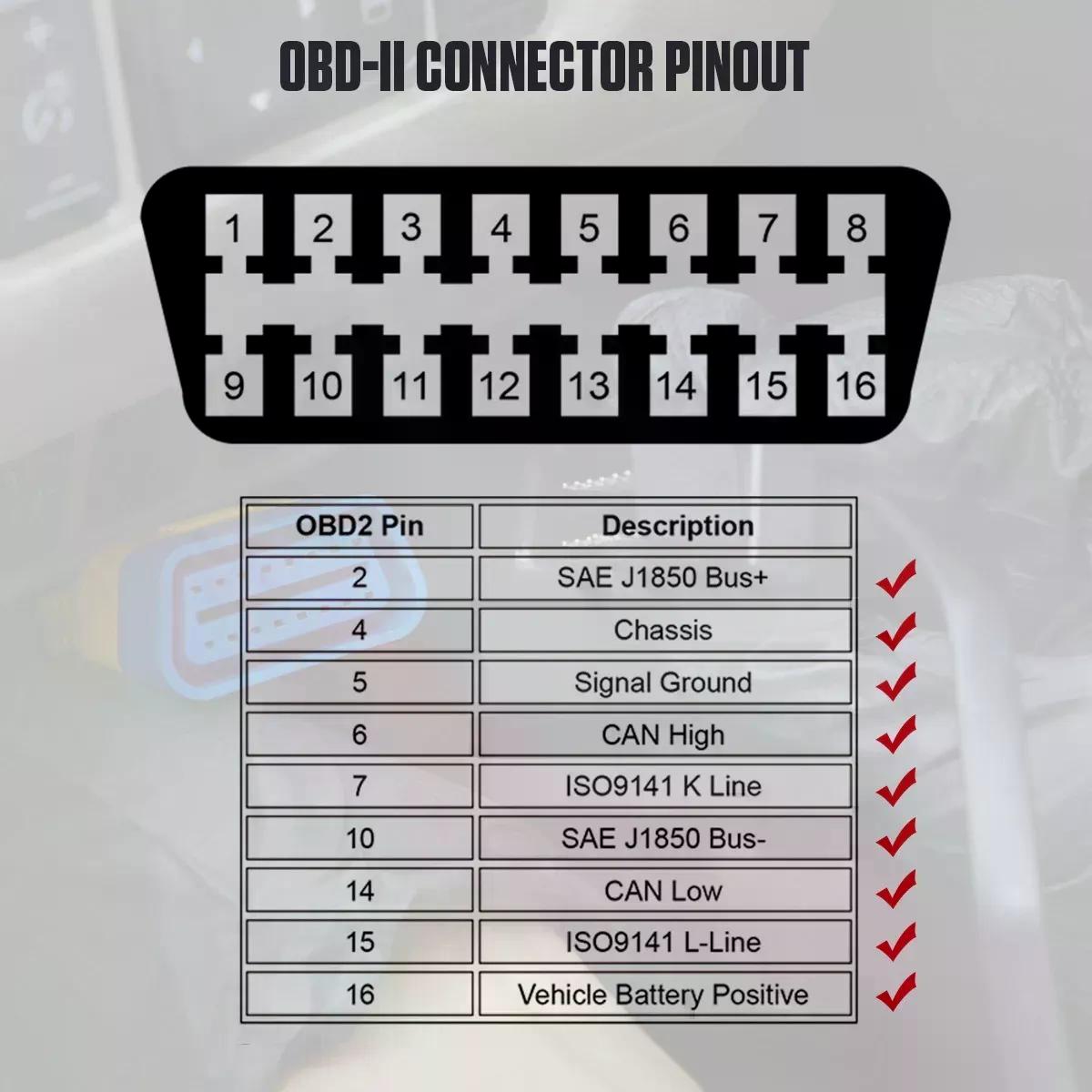 MEDIDOR MULTIFUNCIÓN AUTOOL X50 PRO OBD2 HUD AUTOMOTRIZ - 8