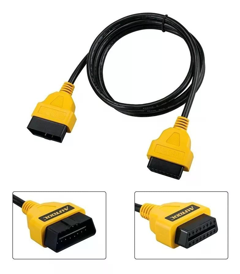 CABLE AUTOOL OBD2 DE EXTENSIÓN 150 CM AUTOMOTRIZ - 4