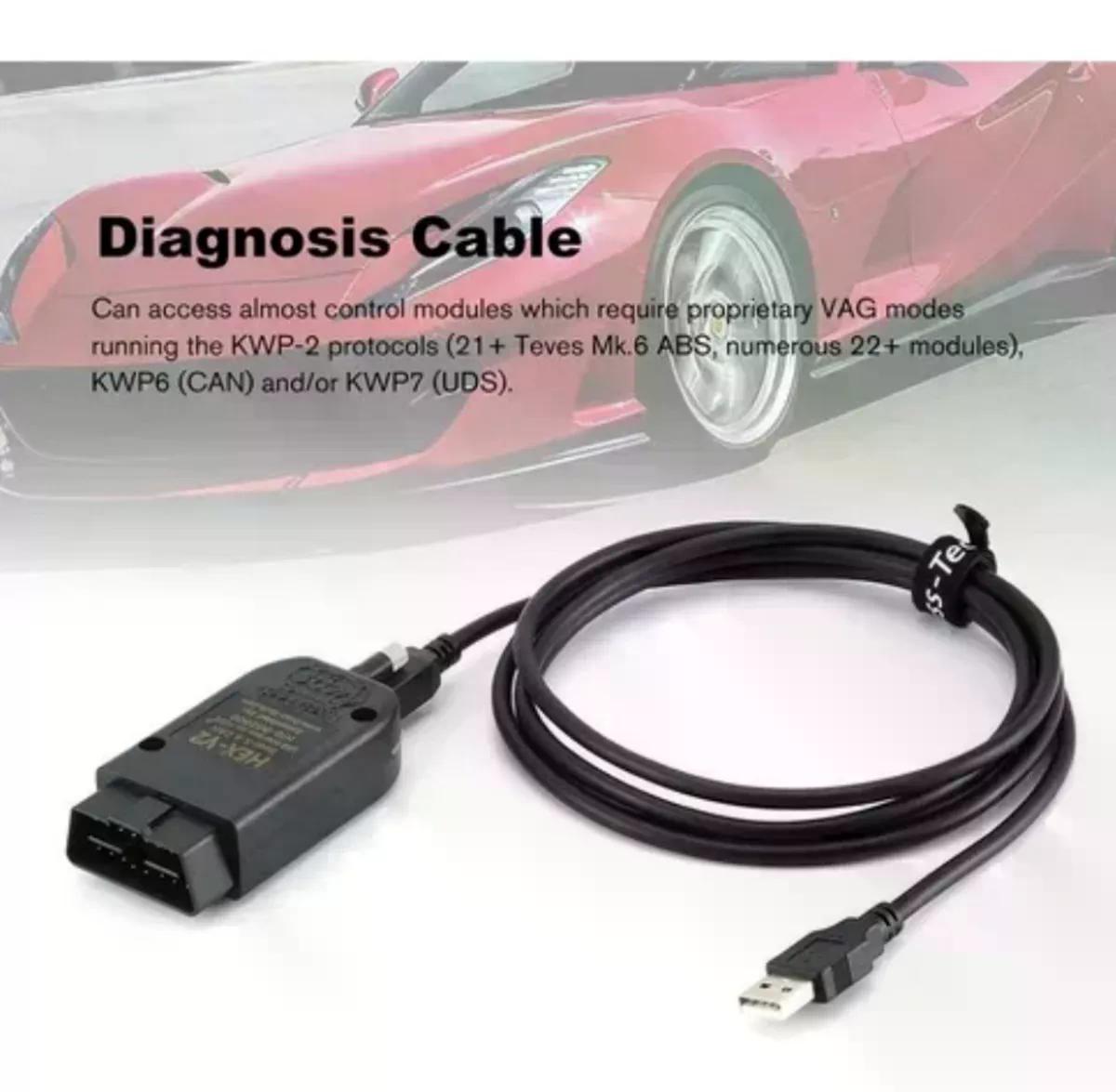 VAG COM SCANNER VCDS 20.4 AUTO VCDS VOLKSWAGEN AUDI SCANNER - 4