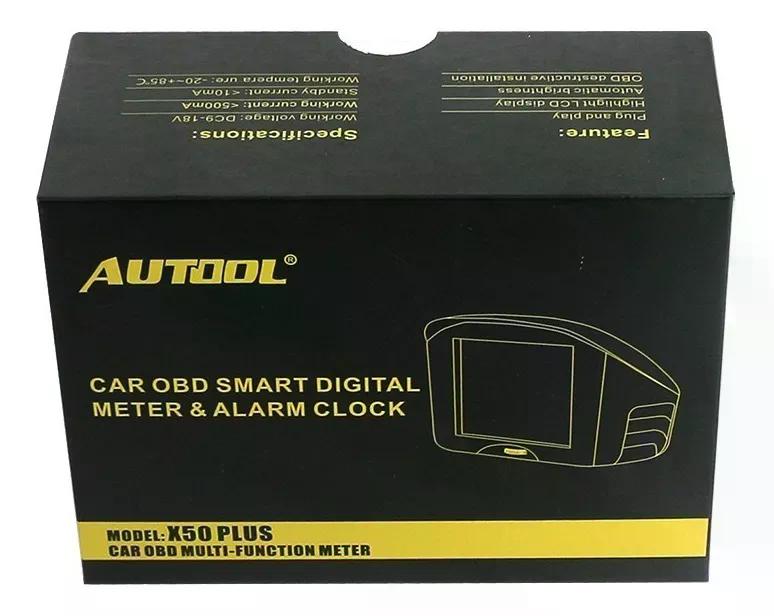 SCANNER AUTOMOTRIZ AUTOOL X50 PLUS OBD2 12V VELOCIDAD TEM - 2