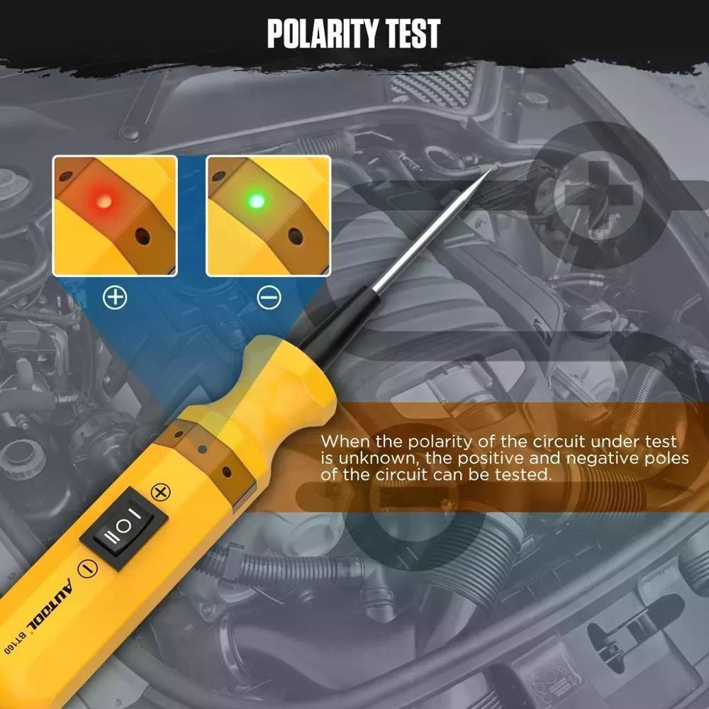 PROBADOR DE CIRCUITO AUTOMOTRIZ AUTOOL BT160 - 4