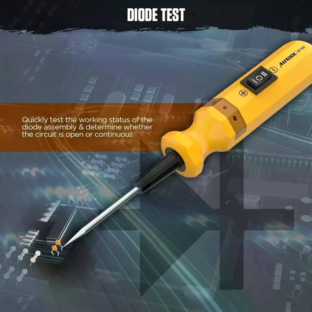 PROBADOR DE CIRCUITO AUTOMOTRIZ AUTOOL BT160 - 7