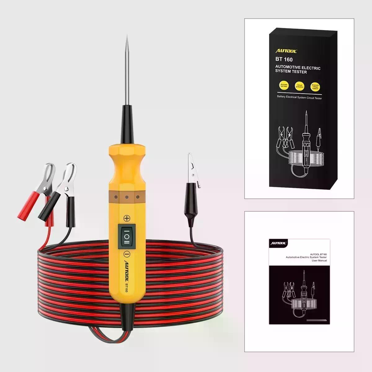 PROBADOR DE CIRCUITO AUTOMOTRIZ AUTOOL BT160 - 9
