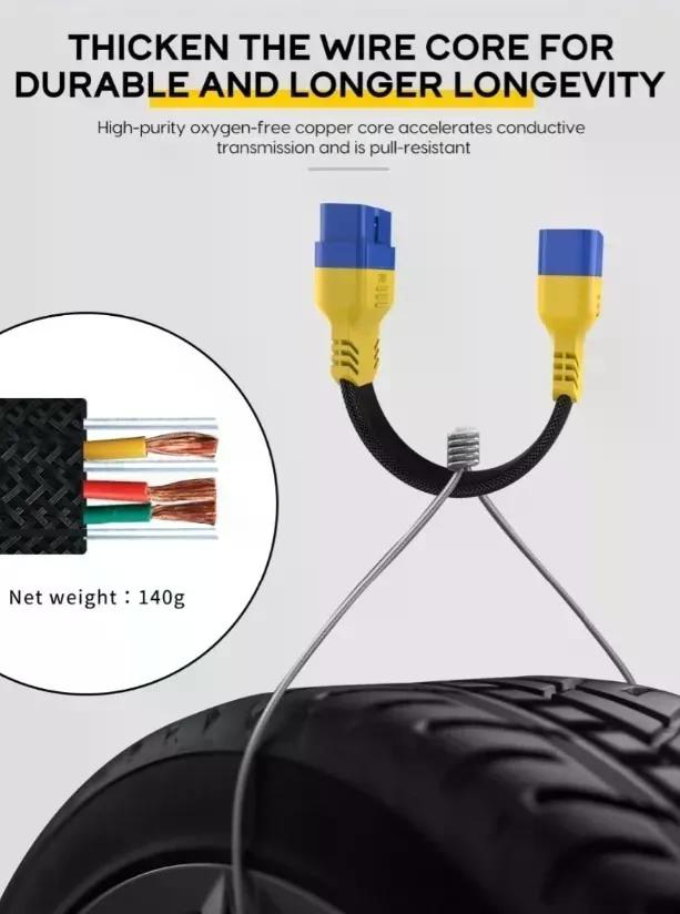 CABLE AUTOOL OBD2 DE EXTENSIÓN 60 CM AUTOMOTRIZ - 5