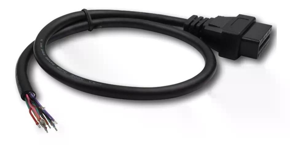 CABLE HEMBRA OBD2 16 PINES SCANNER AUTOMOTRIZ 30CM - 3