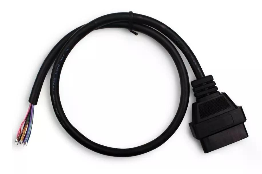 CABLE HEMBRA OBD2 16 PINES SCANNER AUTOMOTRIZ 30CM - 6