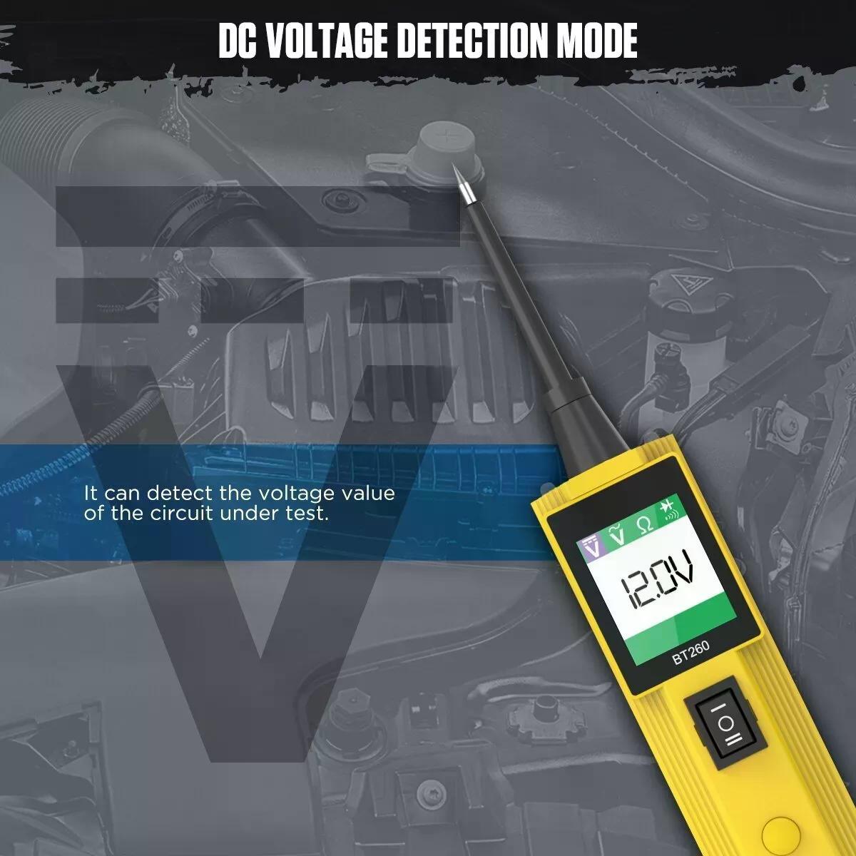 PROBADOR CIRCUITO ELÉCTRICO AUTOOL BT260 PUNTA LÓGICA 12-24V - 4