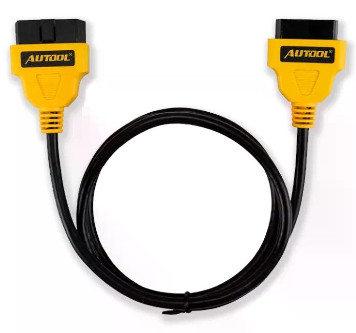 CABLE AUTOOL EXTENSIÓN OBD2 SCANNER AUTOMOTRIZ 1.5MT - 3