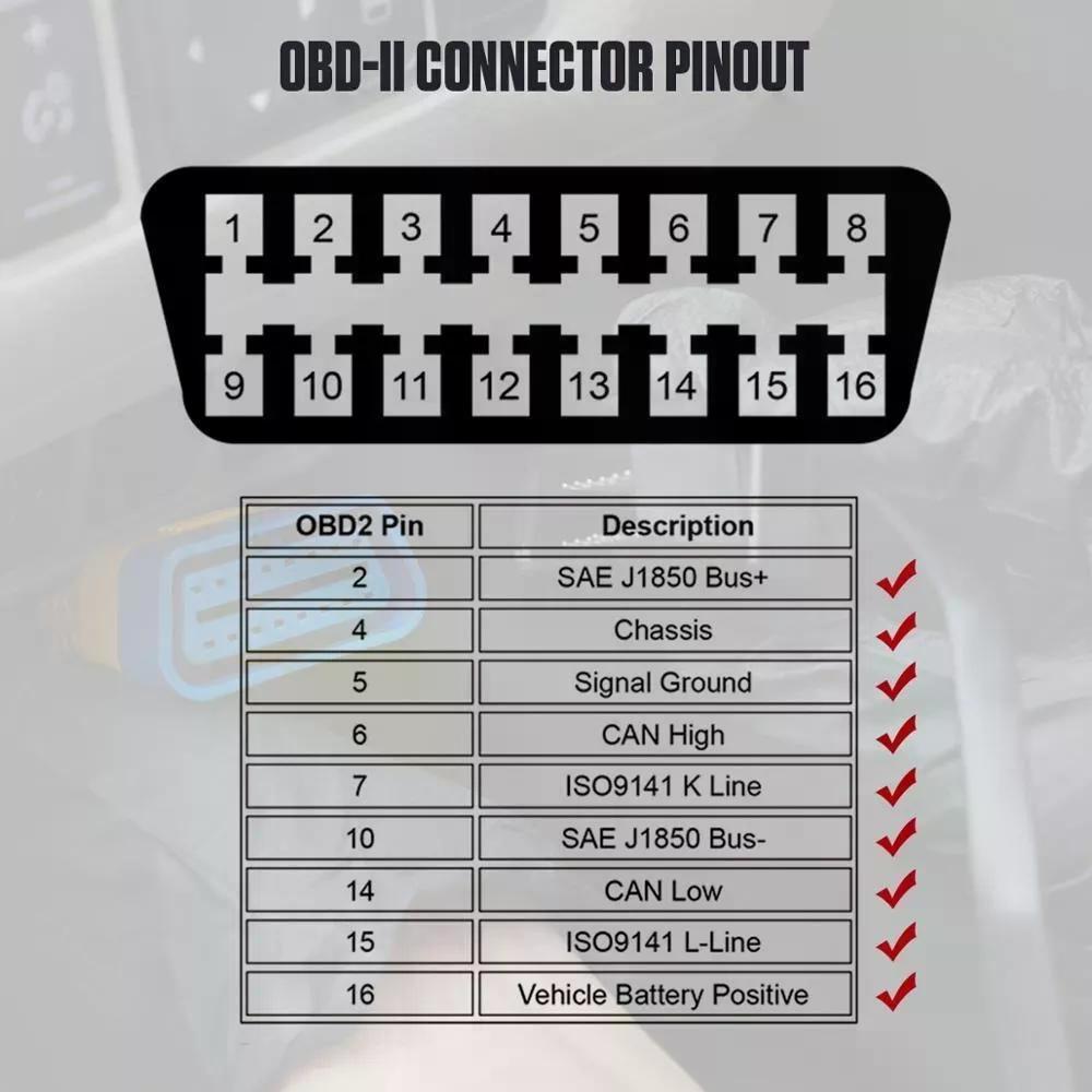 MEDIDOR DIGITAL INTELIGENTE AUTOOL X50 PLUS OBD2 HUD AUTOMOT - 3