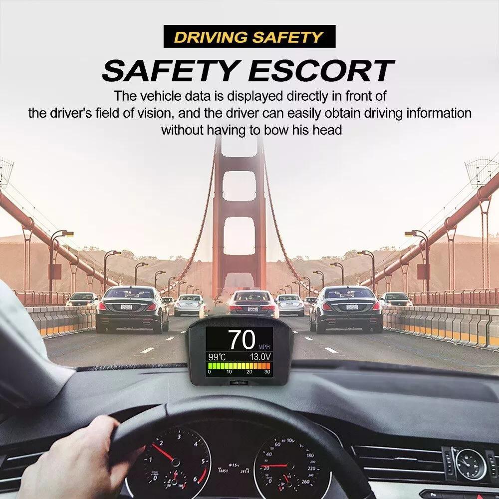 MEDIDOR DIGITAL INTELIGENTE AUTOOL X50 PLUS OBD2 HUD AUTOMOT - 7