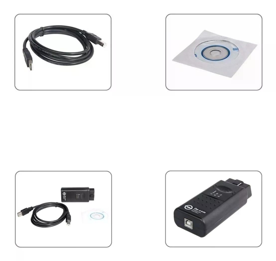 SCANNER OP COM MAS CABLE 10P OBD2 OPEL CHEVROLET PROFESIONAL - 2