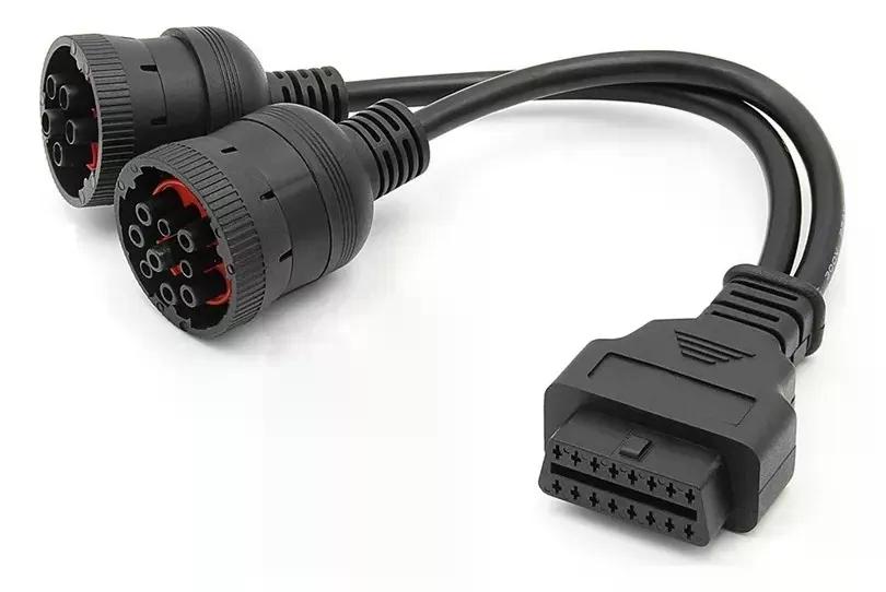 CABLE SCANNER AUTOMOTRIZ 9-6 PINES CAMION J1587/1708 (6/9P) - 1