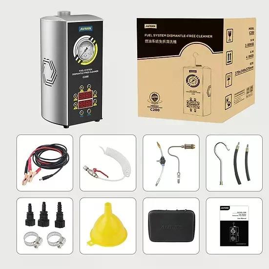 LIMPIADOR DE INYECTORES AUTOOL C200 AUTOMOTRIZ - 9