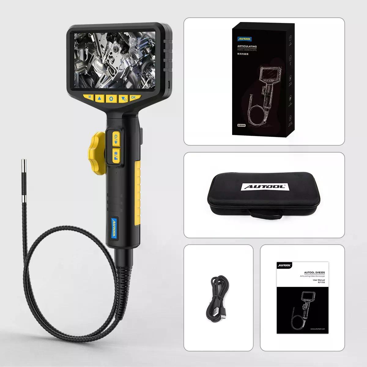 VIDEOSCOPIO INDUSTRIAL HD AUTOOL SVB305 DIGITAL ARTICULADO - 3