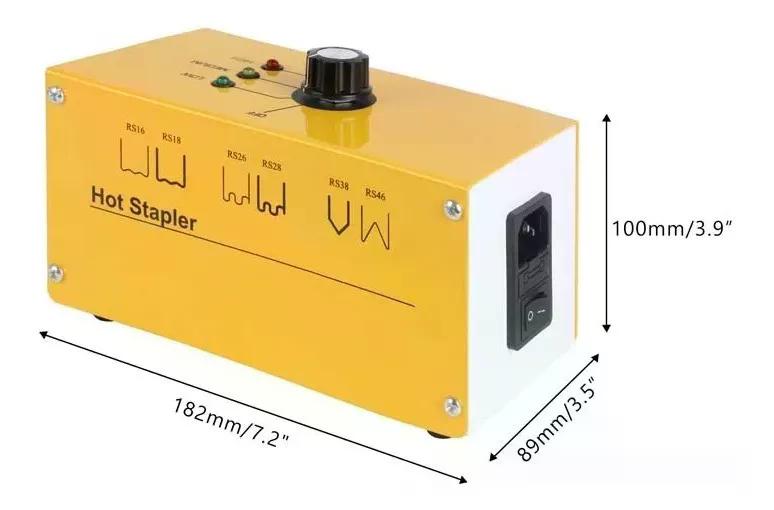GRAPADORA EN CALIENTE AUTOOL REPARA PLÁSTICOS KIT AUTOMOTRIZ - 8