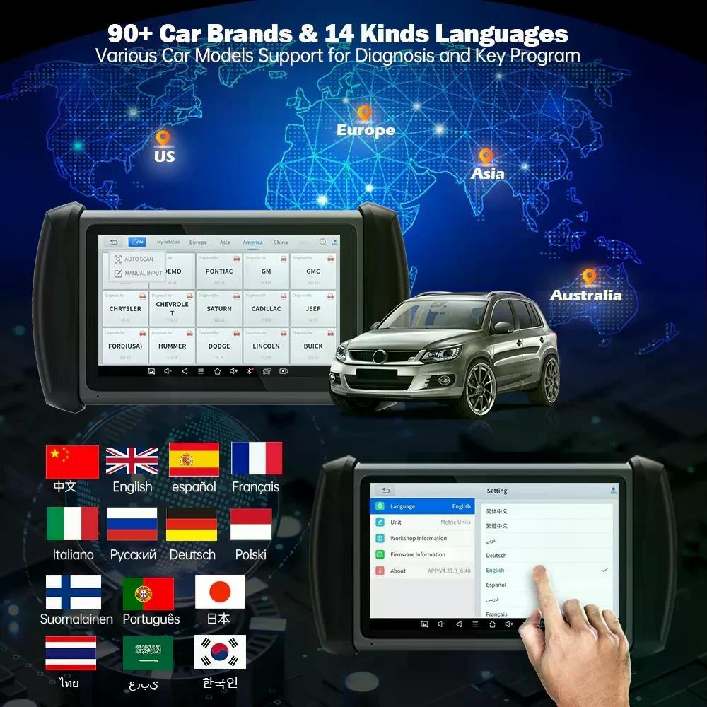 SCANNER XTOOL Y LLAVES IP819 FUNCIONES ESPECIALES +30 DPF - 7