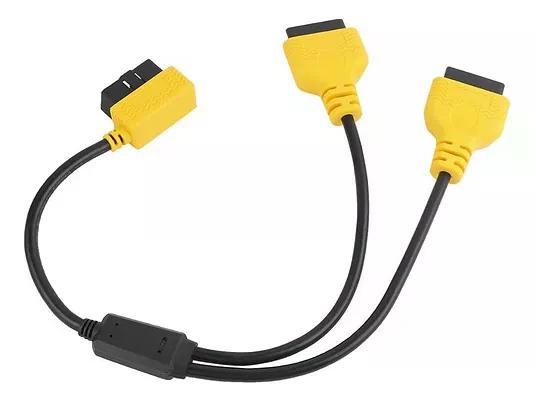 CABLE AUTOOL OBD2 1 A 2 SPLITTER 50 CM AUTOMOTRIZ - 1
