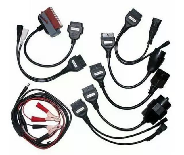 JUEGO DE CABLES SCANNER AUTOCOM O DELPHI U OTROS - 1