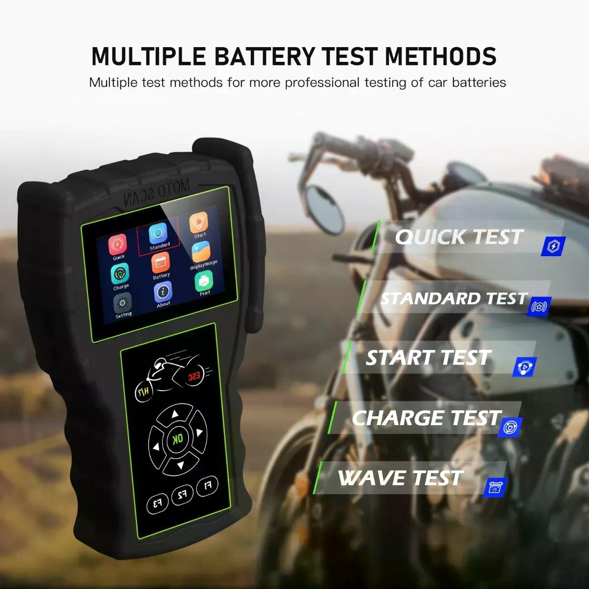 SCANNER MOTOCICLETAS MOTOS JDIAG M100 MULTIMARCA - 7