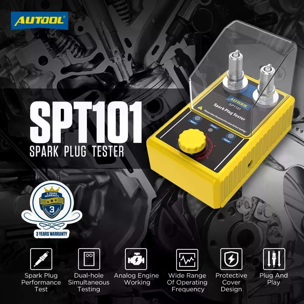 PROBADOR DE BUJÍA AUTOOL SPT101 S DE ENCENDIDO 12V - 8