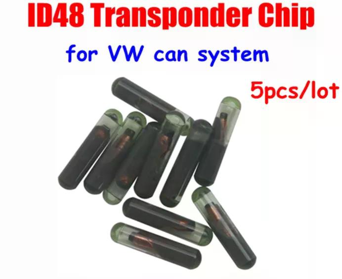 CHIPS ID48 PARA LLAVES DE VW VOLKSWAGEN 5 UNIDADES LOTE - 2