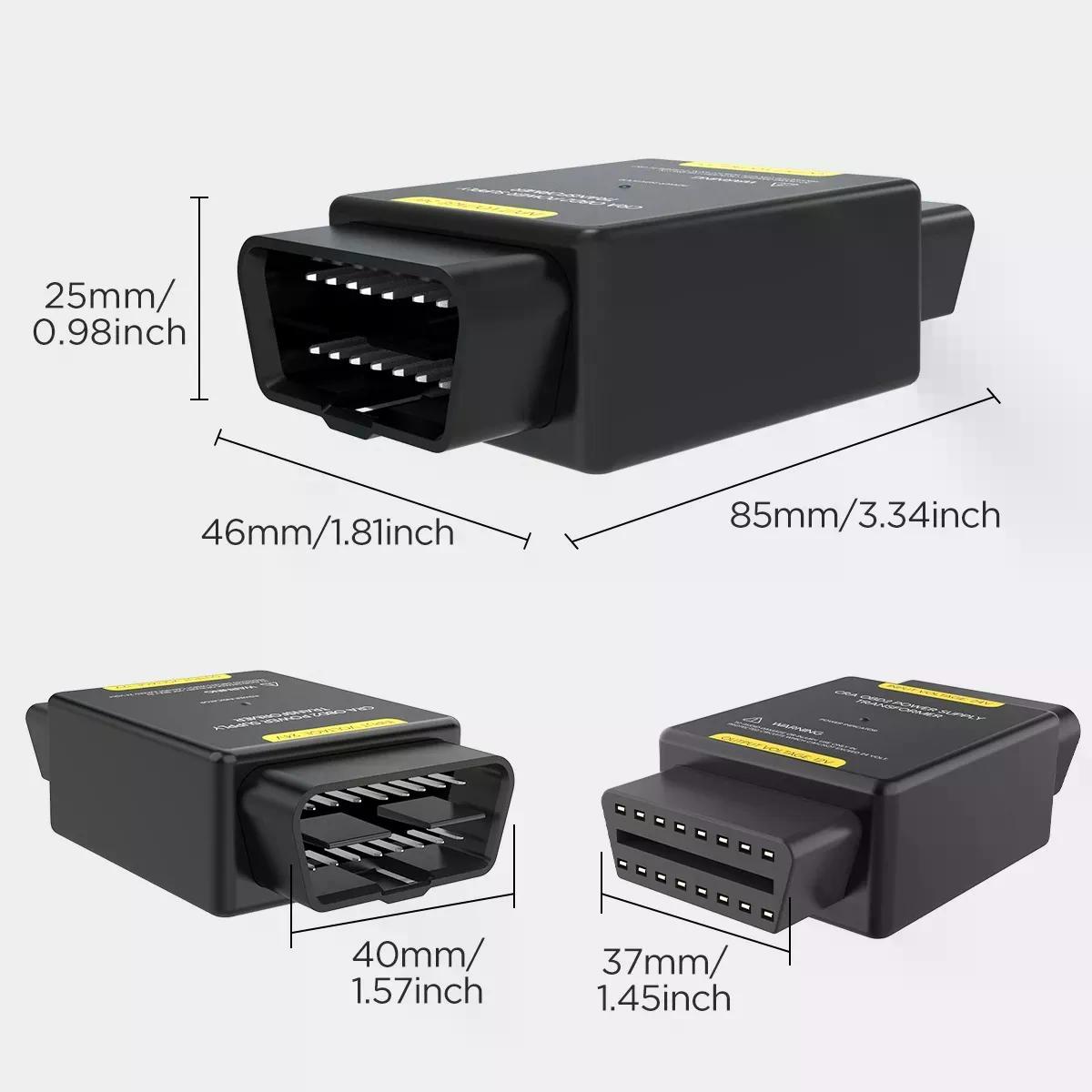 ADAPTADOR FUENTE DE ALIMENTACIÓN AUTOOL 24V A 12V OBD2 - 5