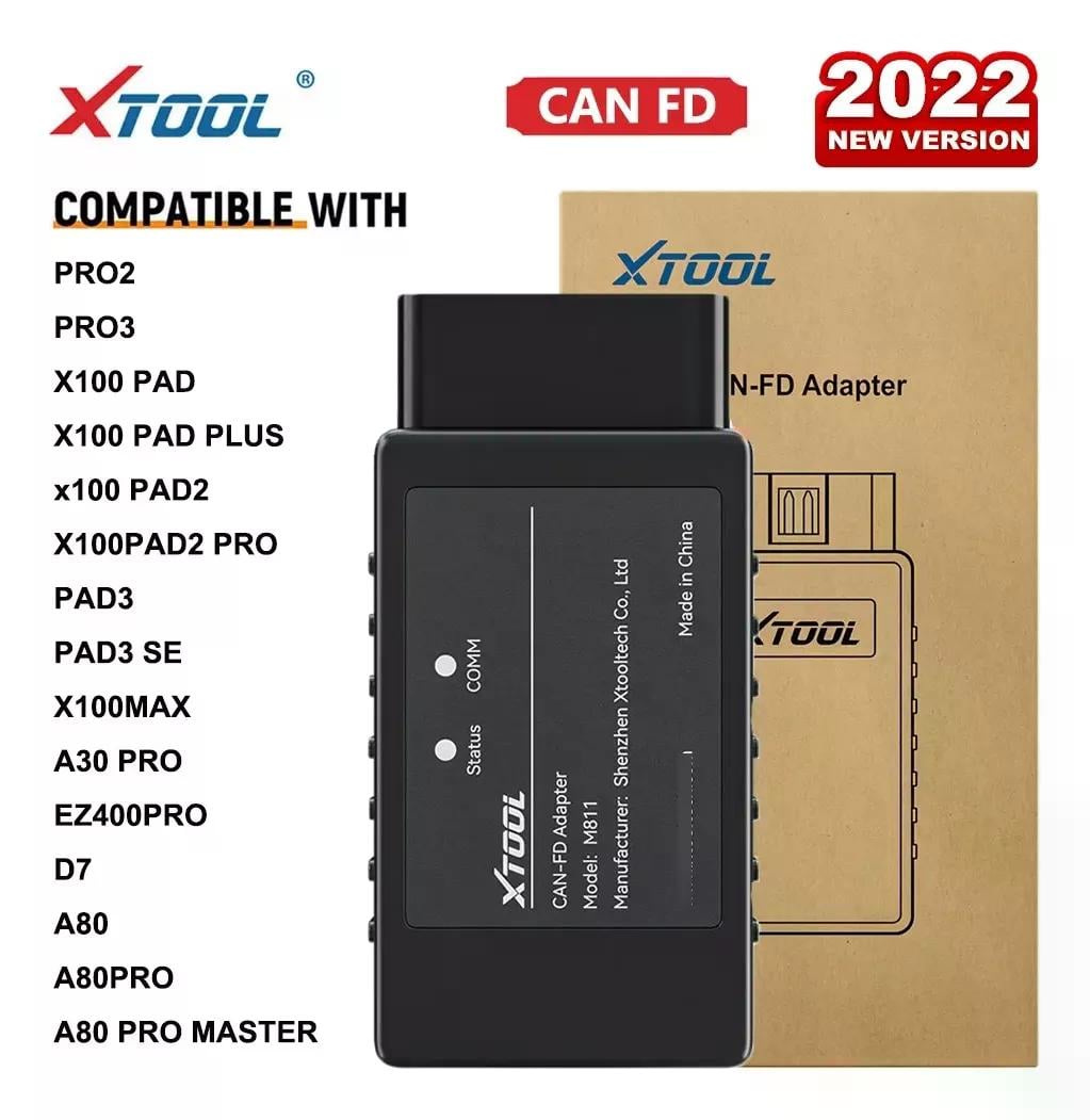 ADAPTADOR SCANNER XTOOL CANFD CAN FD CHEVROLET GMC BUICK CAD - 2