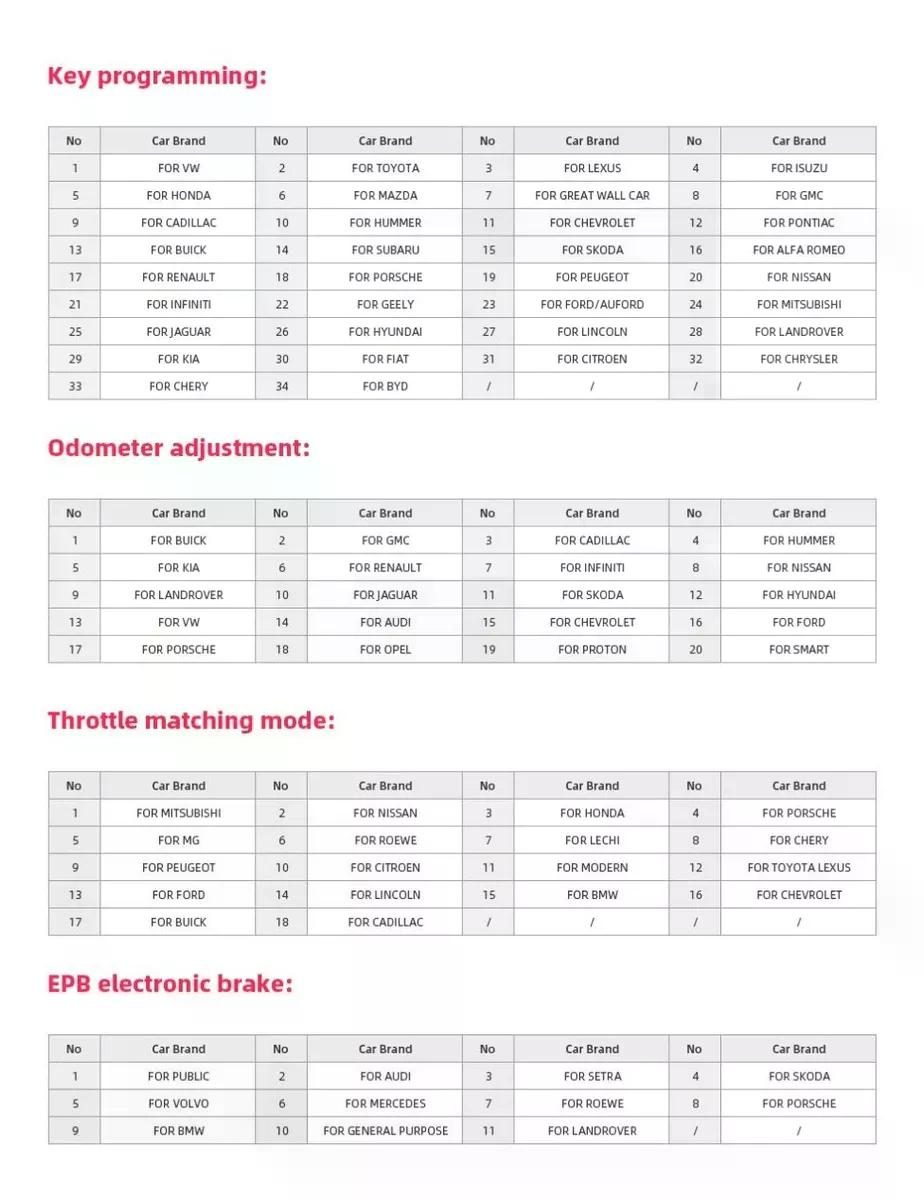 SCANNER XTOOL OBD2 X100 PRO2 ESPAÑOL KILOMETRAJE LLAVES IMMO - 4