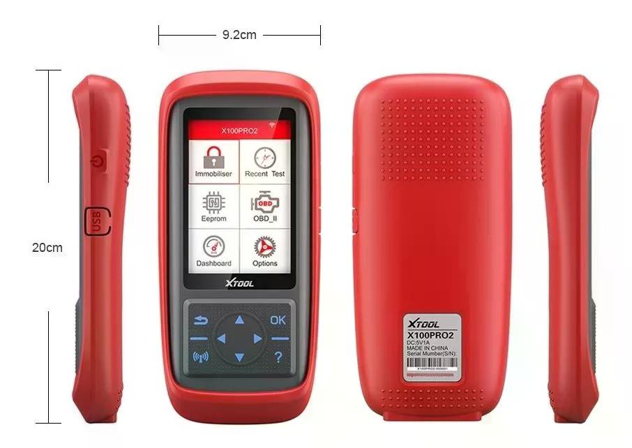 SCANNER XTOOL OBD2 X100 PRO2 ESPAÑOL KILOMETRAJE LLAVES IMMO - 8