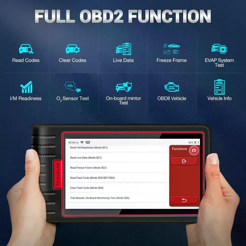 SCANNER AUTOMOTRIZ THINKSCAN MAX PROFESIONAL THINKCAR DPF .. - 7