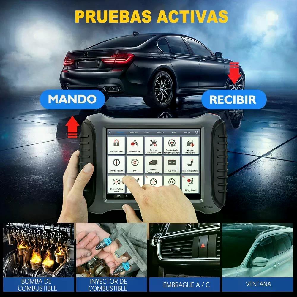SCANNER AUTOMOTRIZ XTOOL X100 PAD 3 SE LLAVES EEPROM ADAPTER - 5