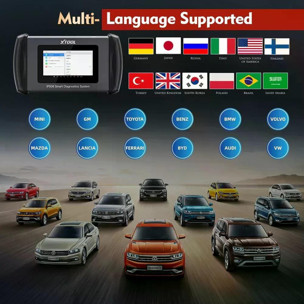 SCANNER AUTOMOTRIZ XTOOL INPLUS IP508 - SERVICIOS 6 RESETEOS - 7