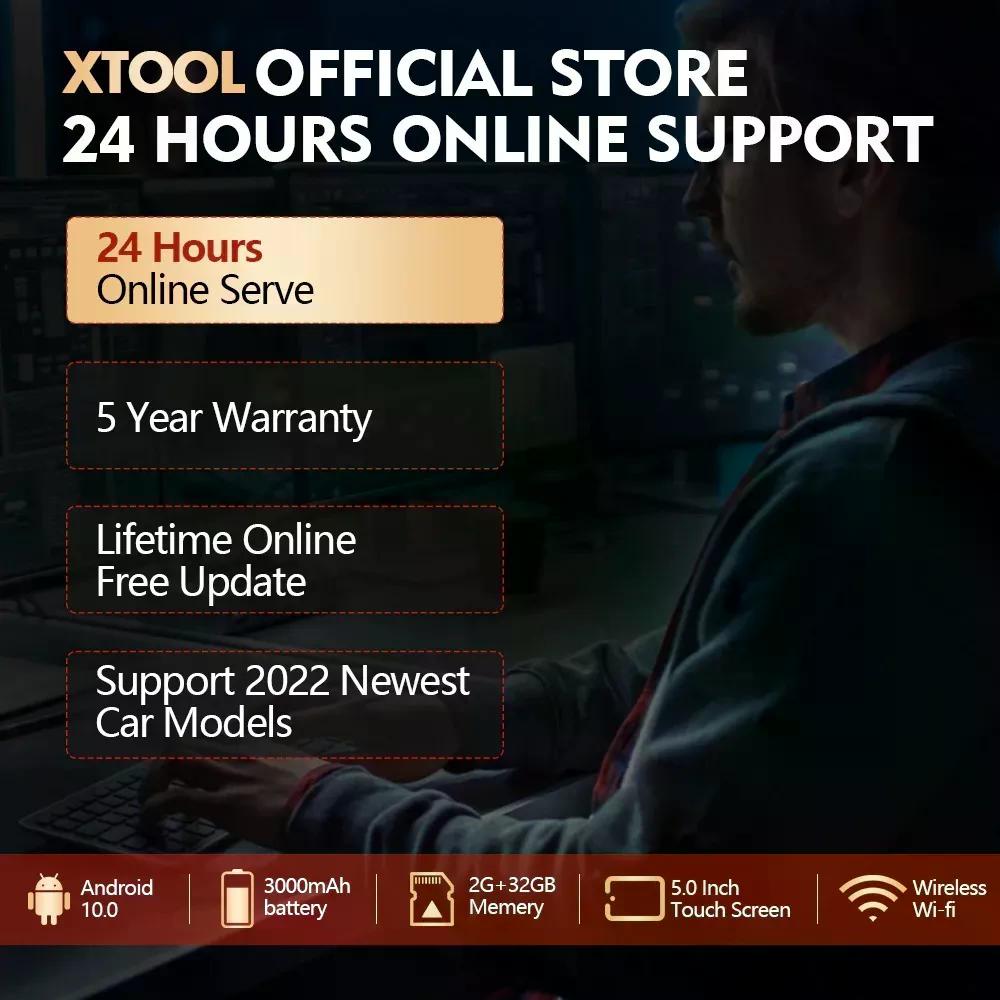 SCANNER AUTOMOTRIZ XTOOL INPLUS IP508 - SERVICIOS 6 RESETEOS - 8