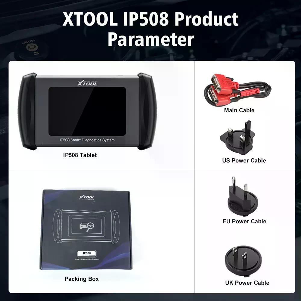 SCANNER AUTOMOTRIZ XTOOL INPLUS IP508 - SERVICIOS 6 RESETEOS - 9