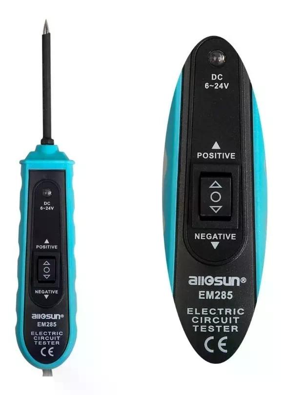 PROBADOR CIRCUITO AUTOMOTRIZ ELÉCTRICO EM285 6V A 24V DC - 2