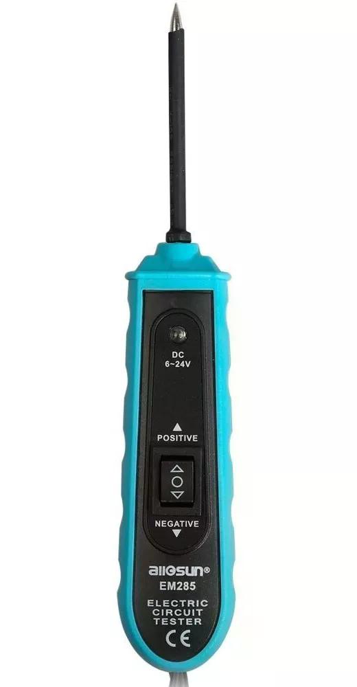 PROBADOR CIRCUITO AUTOMOTRIZ ELÉCTRICO EM285 6V A 24V DC - 3