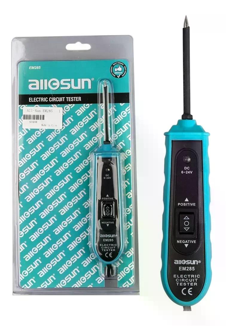 PROBADOR CIRCUITO AUTOMOTRIZ ELÉCTRICO EM285 6V A 24V DC - 6