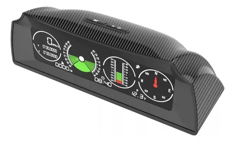 MEDIDOR VELOCIDAD AUTOOL X90 GPS PENDIENTE INCLINÓMETRO BRÚJULA 4X4 - 1