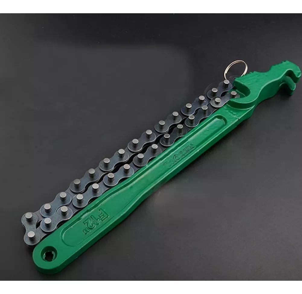 LLAVE FILTRO DE ACEITE AUTOMOTRIZ UNIVERSAL CADENA 150MM - 5