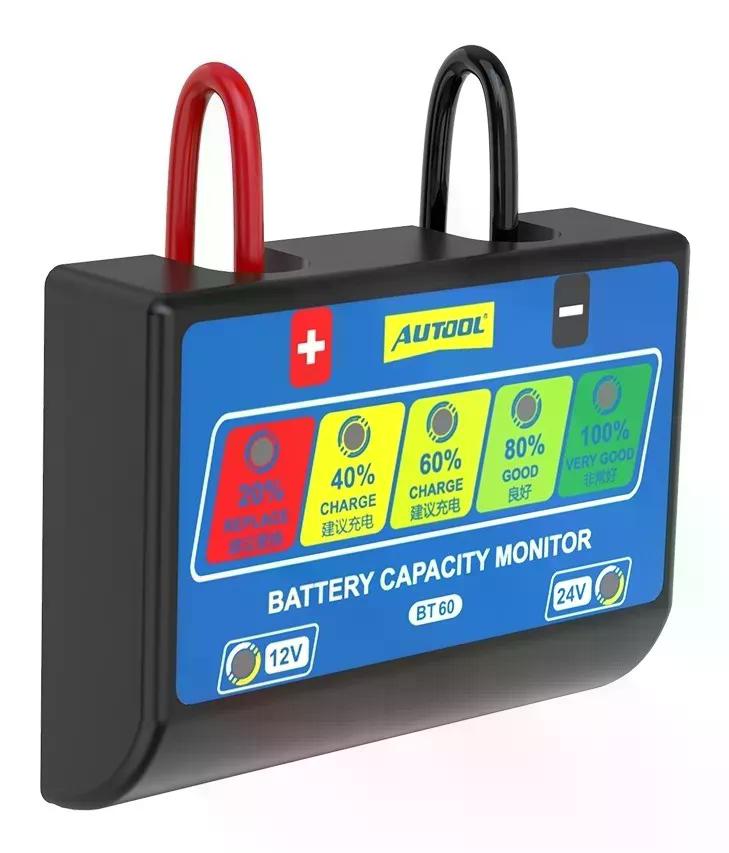PROBADOR DE BATERÍA AUTOOL 12-24V BT60 - 2