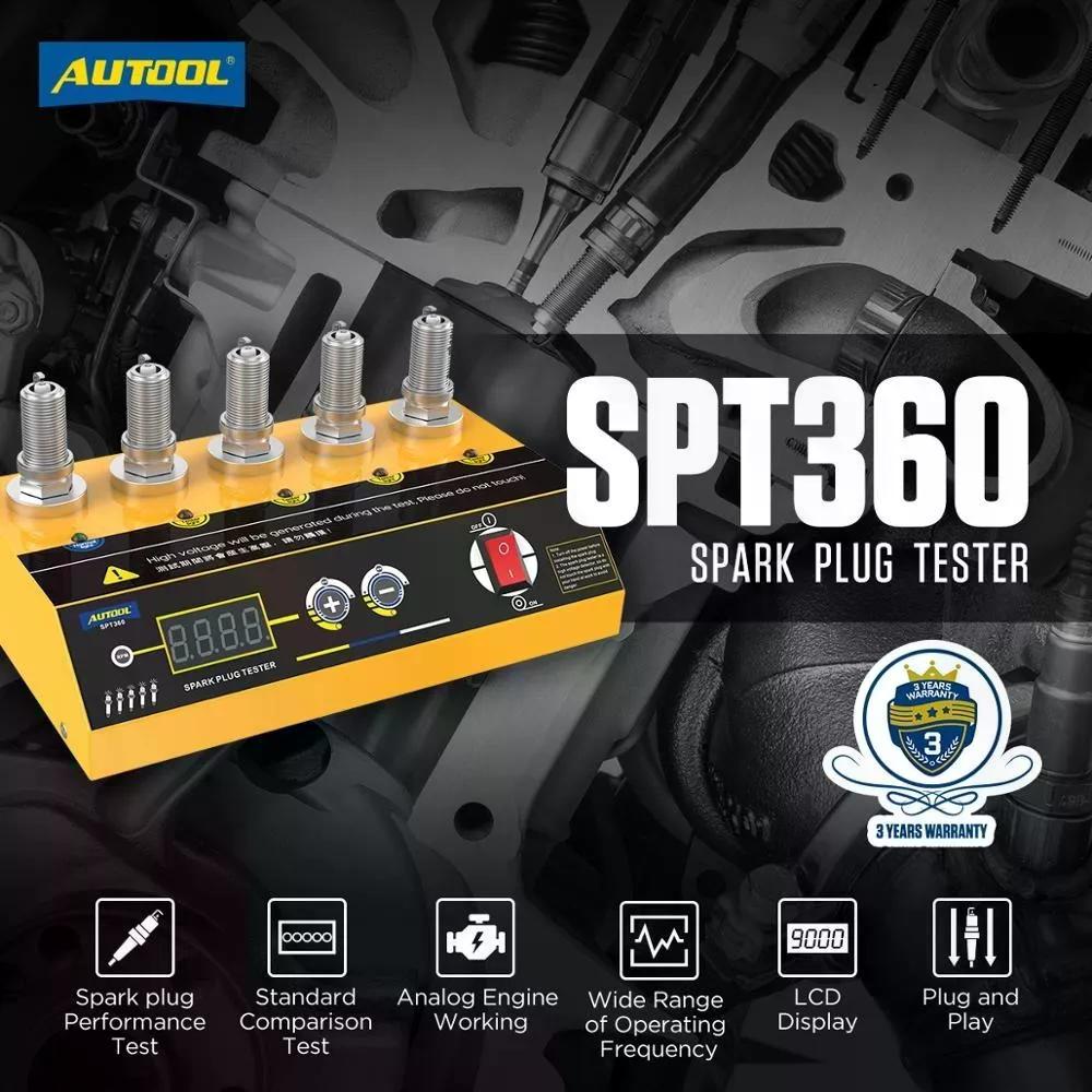 PROBADOR AUTOOL DE BUJÍA SP360 DE ENCENDIDO DIAGNOSTICO AUTOMOTRIZ - 2